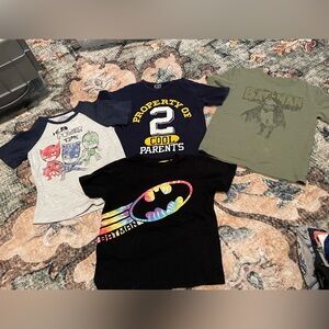 Boys 5t short sleeve Tshirts (4)